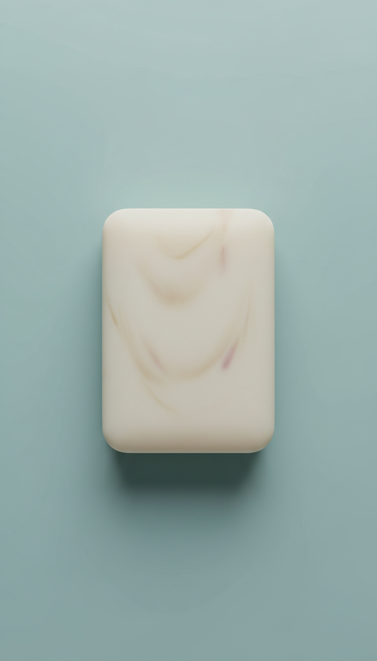 Gentle cleansing soap bar with green tea