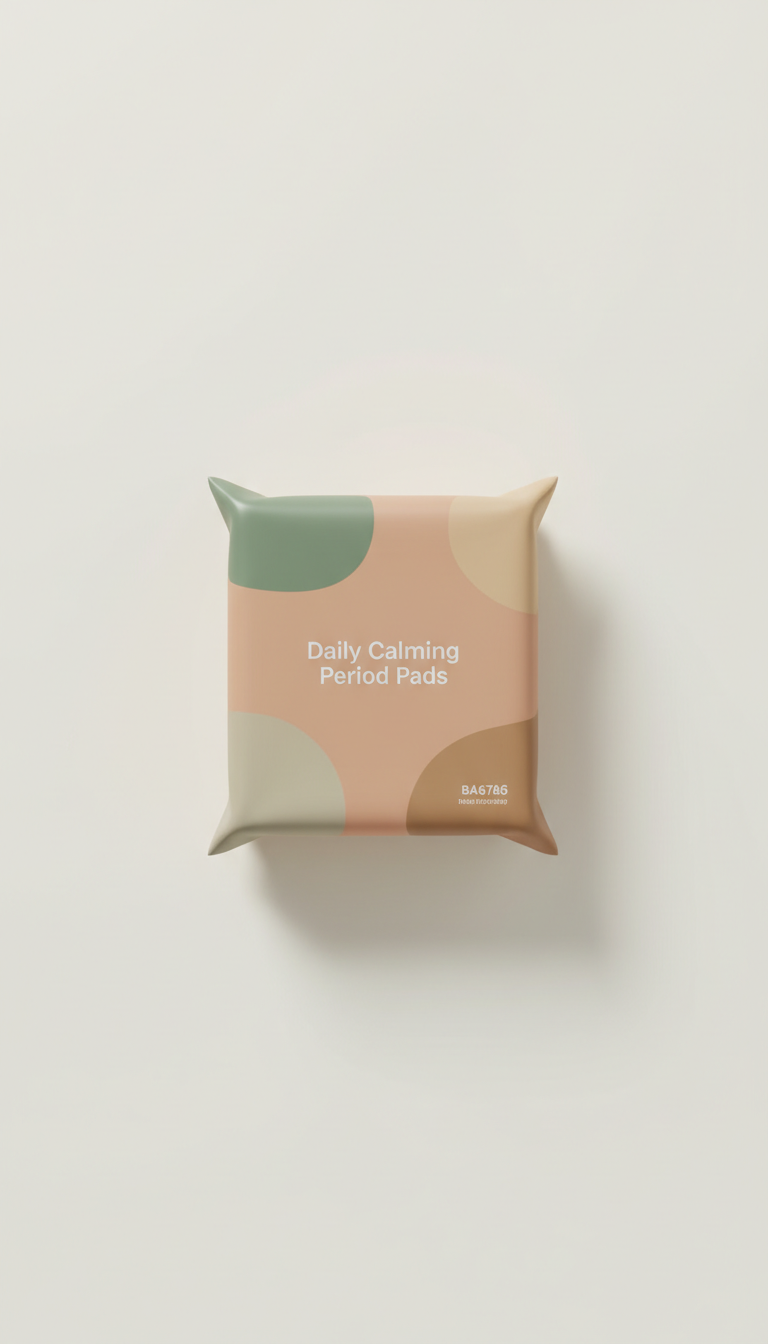 Daily Calming Period Pads Organic Cotton