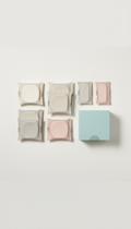 Soothing period care pads set with herbal infusion